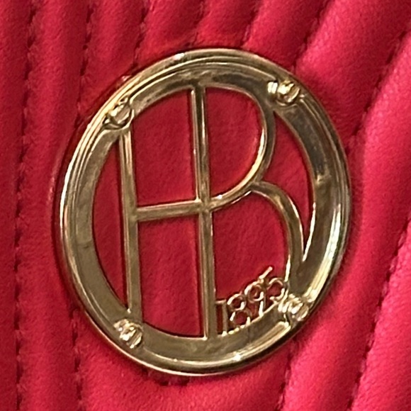 HENRI BENDEL No. 7 Quilted, Expandable Zip Tote in Pink Lambskin Leather EUC - Picture 6 of 16